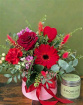 Fresh Flowers | Valentines | Candle & Hatbox set