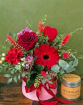 Fresh Flowers | Valentines | Candle & Hatbox set