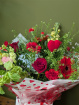 Fresh Flowers | Valentines | From the heart Bouquet