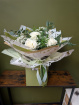 Valentines | 6 white rose bouquet