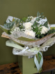 Valentines | 6 white rose bouquet