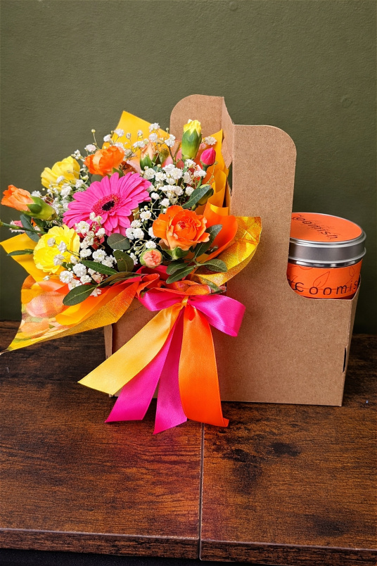 Candles | Fresh Flowers | The bloom and candle duo