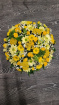 Funeral Flowers | Funeral posy | Yellow Posy