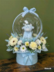 Fresh Flowers | New Baby flowers | Teddy bubble arrangements