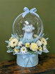 Fresh Flowers | New Baby flowers | Teddy bubble arrangements