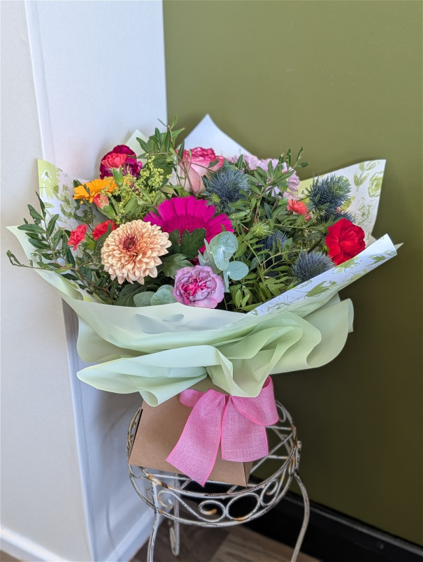 Fresh Flowers | Jewel Toned handtied