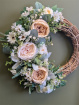 Door Wreaths | Rustic Blush Garden wreath