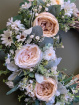 Door Wreaths | Rustic Blush Garden wreath