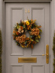 Door Wreaths | Golden harvest door wreath