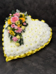 Funeral Flowers | Funeral Hearts | Pastel heart