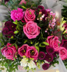 Bouquets | Gifts | Blossoming Love: A vibrant, colorful arrangement featuring seasonal flower