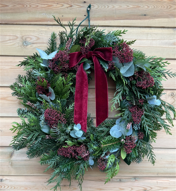 A Very Tiddly Christmas | Merry & Mossy  Wreath