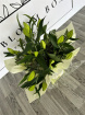 Bouquets | Mother's Day | Lilies and Greenery Aqua Box
