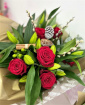 Christmas | Lily and Red Rose Christmas Aqua Box