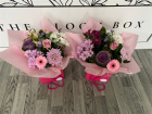 Bouquets | Mother's Day | Pretty Pinks Aqua Bag