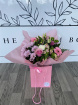 Bouquets | Mother's Day | Pretty Pinks Aqua Bag