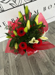 Bouquets | Mother's Day | Valentine's Day | Lilies, Geberas & Greenery Aqua Box