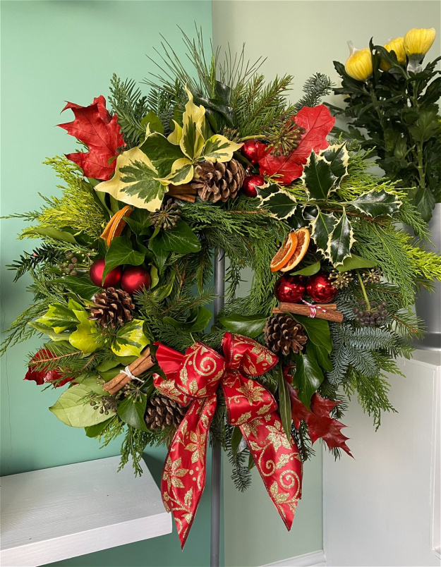 Christmas | Christmas Wreath - Red