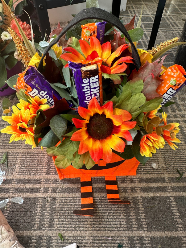 Arrangements | Halloween bag arrangement