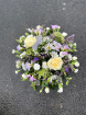Funeral | Purple and white posy