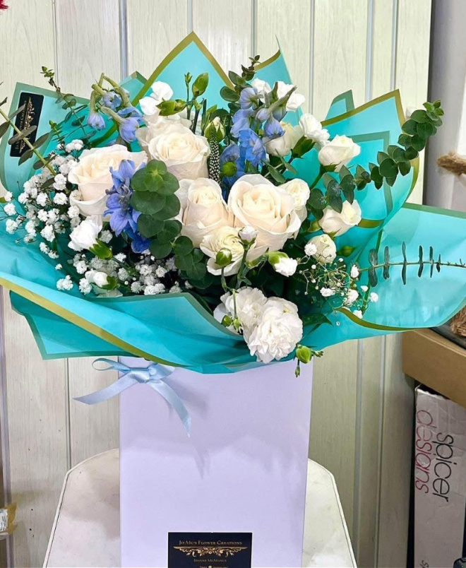 Bespoke Bouquets | Gifts | Pastel Blue - Florist Choice