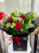 Bespoke Bouquets | Sympathy Flowers | White Lily&Rose Bouquet