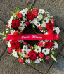 Bespoke Funeral Tributes | Mixed Wreath Funeral Tribute