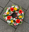 Bespoke Funeral Tributes | Mixed Wreath Funeral Tribute