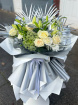 Anniversary Bouquets | Princess Bouquets | Neutral & Silver Princess Bouquet