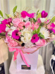 Anniversary Bouquets | Bespoke Bouquets | Pink & Gold - Florist Choice