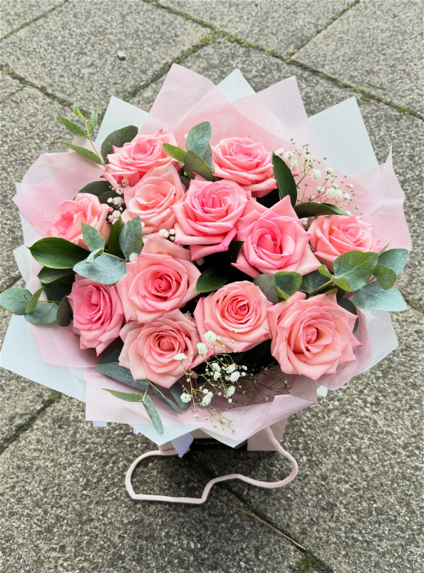 Bespoke Bouquets | Luxury Rose Bouquets | Valentines Day 2026 | Pink Rose Bouquet