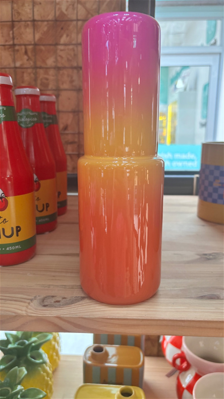 Gifts | Ombré Pink & Orange vase