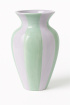 Gifts | Mint stripe vase
