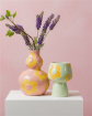 Vases | Peach floral vase