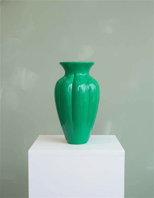 Vases | Tall green vase