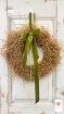 Wreaths | Dried flax wreath
