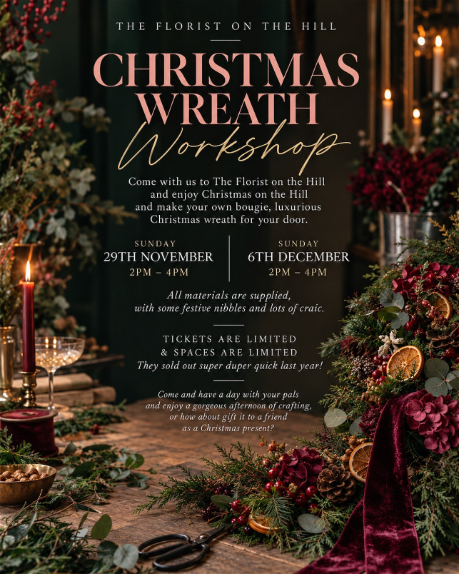 Workshops | Wreath workshop - November 29th