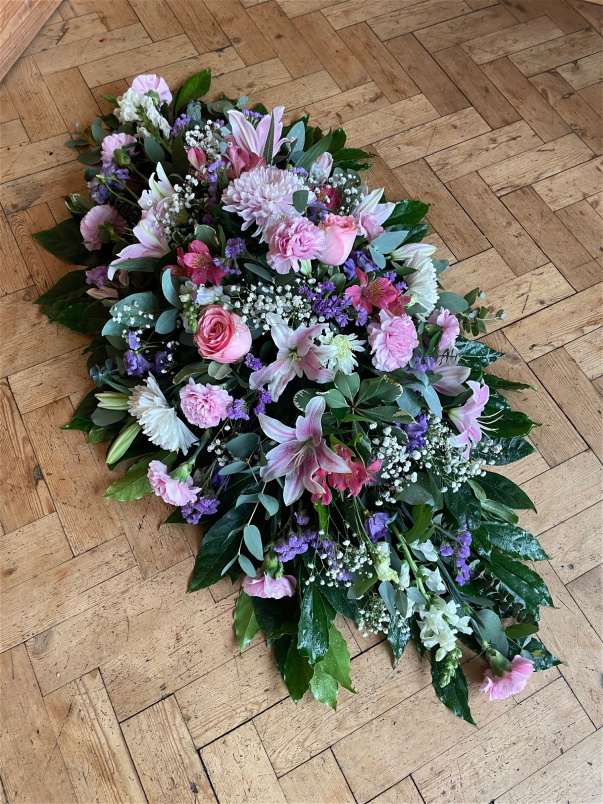 Funeral | Coffin spray mixed