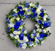 Funeral Wreaths | Something Blue Funeral Wreaths