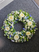 Funeral Wreaths | Something Blue Funeral Wreaths