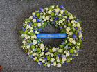 Funeral Wreaths | Something Blue Funeral Wreaths