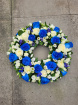 Funeral Wreaths | Something Blue Funeral Wreaths