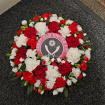 Football Tributes | Funeral Flowers Selection | Funeral Wreaths | SUFC Football Wreath