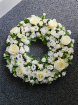 Funeral Wreaths | Classic Whites Funeral Wreath
