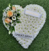 Funeral Hearts | Solid Based Hearts