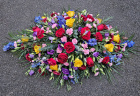 Funeral Casket Sprays | Bright & Colourful Casket Spray