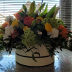 Hat Box Arrangements | Mother's Day | Floral Hat Box