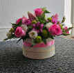 Gift Flowers | Mother's Day | Floral Hat Box