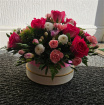 Gift Flowers | Mother's Day | Floral Hat Box
