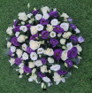 Funeral Posie Arrangements | Pink & White Mixed Posie Arrangement